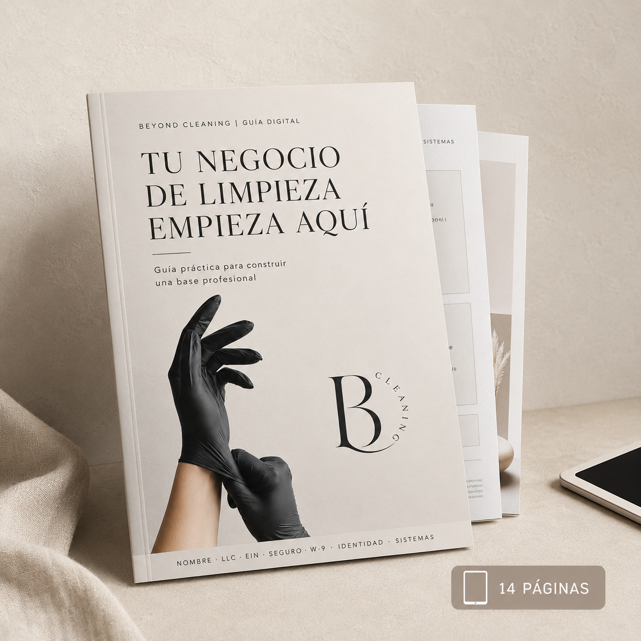 Portada de la guía: Tu negocio de limpieza empieza aquí